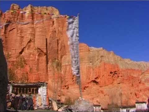 
Red cliffs at Drakmar in Upper Mustang - Mustang (Pavol Barabas) DVD
